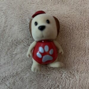 Lil Woodzeez Bobbleez Figures Animals Doughnut Dog Calico Critters Toy